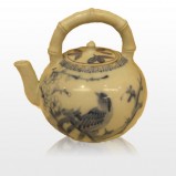 李朝染付水注　分院