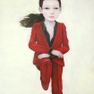 yokoyokokawa, pose02, 2011年, Acrylic on canvas, 116.7x91.0cm.